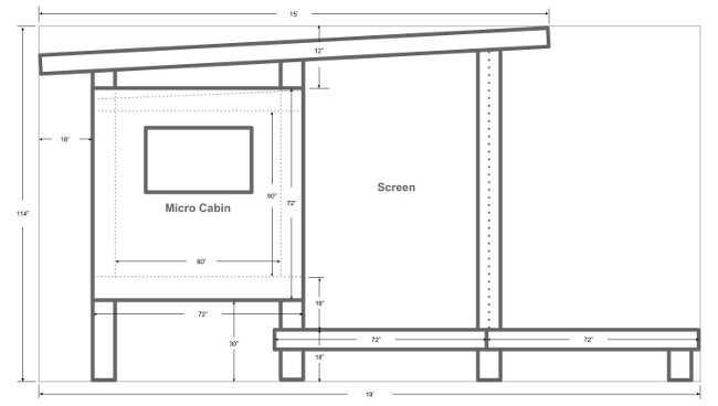 Micro Cabin Schematic South